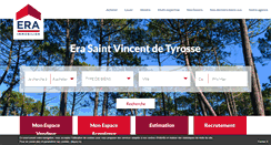 Desktop Screenshot of era-immobilier-tyrosse.fr